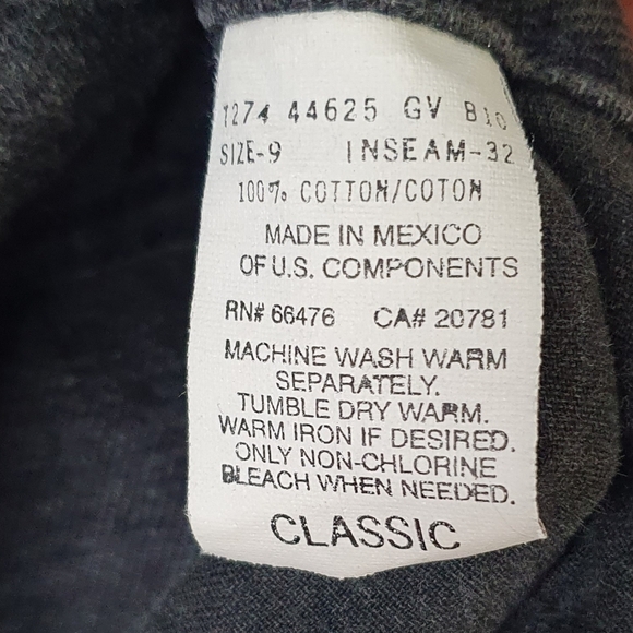 TOMMY HILFIGER Jeans Vintage 90's 100% Cotton Black Wash Size 9 - Picture 14 of 15